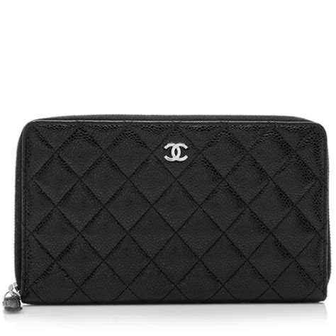 chanel caviar travel wallet|Chanel Caviar Travel Wallet .